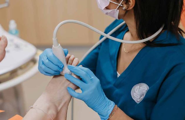 Imagen de infiltraciones ecoguiadas